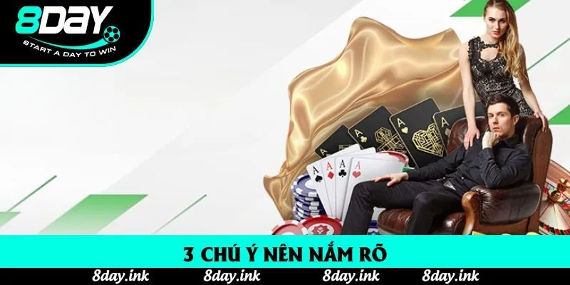 3 chú ý nên nắm rõ